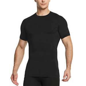 Camiseta de Compresión Ligera para Hombre, Manga Corta, Capa Base Térmica para Deportes de Invierno, Top Atlético Transpirable para Correr - Product Image 3