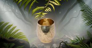 Koi Brass 12 onzas Mint Julep Cup Perfect Drinkware - Product Image 6