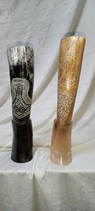 Cuerno Vikingo para Beber, Cuerno de Búfalo Pulido de Alta Calidad, Impermeable, Estilo Animal Único, Decoración para el Hogar y Cuerno para Cerveza FAIZA CRAFT - Product Image 5