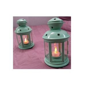 Industrial Design Salsa Lanterns Bulk Promotional Top Supplier Iron <b>Candle</b> Lanterns Standard Colored Tea <b>Light</b> Holder Lanterns - Product Image 2