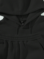 Vente Flash 2023 : Ensemble de survêtement pour homme tendance, 2 pièces, 100% coton, doublure en flanelle turque, 300 GSM