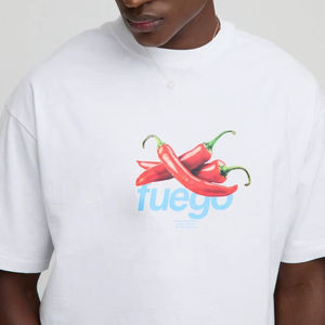 2025 T-Shirt Streetwear surdimensionné pour hommes personnalisé de qualité supérieure 100% coton 240GSM 280GSM 300GSM Chilly DTG Long tricoté - Product Image 1