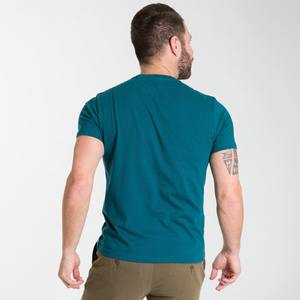 Pakistán fabricación al por mayor para hombre en blanco 100% algodón de manga corta Camisetas de hombre de alta calidad liso logotipo personalizado impreso - Product Image 3