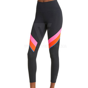 Custom Designed Women's Yoga <b>Legging</b> Unique Style Spandex <b>Polyester</b> Breathable Casual Mid Waist with Logo on Waist - Product Image 5
