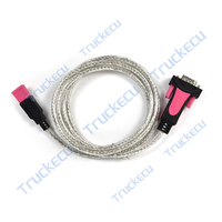 Kit Diagnostik LinDiag Sculi Service Client Universal untuk Mesin Crane Excavator Truk Bulldozer, Dongle USB untuk Liebherr