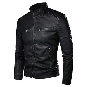 Veste en cuir de fourrure de mouton de haute qualité pour hommes résistant à la chaleur et au vent pour les Offres Spéciales d'hiver meilleur design vêtements pour hommes - Product Image 5