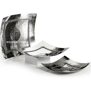 Plateau à chocolat en métal martelé Plateau à chocolat fait main de qualité supérieure Plateau à chocolat design classique et élégant - Product Image 5