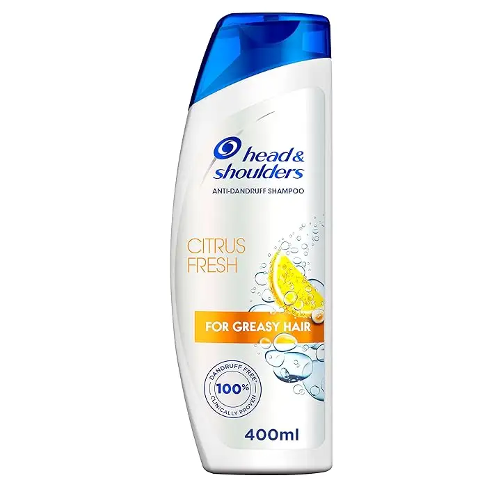 Head & Schouders Citrus Verse Anti-Roos Shampoo Voor Vettig Haar, 400 Ml