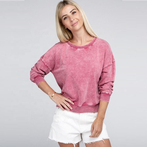 Novedad 2025: Camiseta de Verano de Manga Corta, Cuello Redondo, Ajuste Delgado, Tejido Pesado de Poliéster/Algodón 380 GSM, Lavado Ácido, Ecológica, Estilo Vintage - Product Image 1