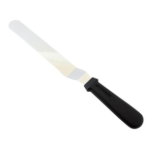 Spatule Couteau à Pâtisserie en Acier Inoxydable AG611A Écologique Longue de 4 Pouces Forme Ovale pour Gâteaux Crèmes Pâtisseries Style Ins - Product Image 5