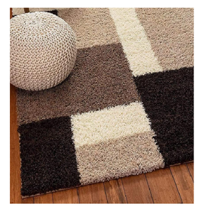 Tapis en laine/shafton personnalisés en gros, tapis doux à poils épais, tissés rectangulaires, antidérapants, lavables, pour usage commercial, ensembles de tapis pour salon - Product Image 3