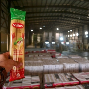 Pasta Espagueti 200g Yamy |   Hebra de Trigo Egipcio de Alta Calidad |   12.5 g de proteína |   Amarillo |   Cocina en 6-8 Minutos |   Empaquetado en Caja | - Product Image 6