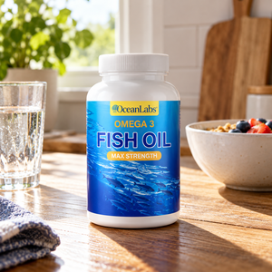 Gélules d'huile de poisson Oméga 3 à marque privée OEM, 1280 mg EPA DHA, 120 unités, soutien cardiaque et cérébral, complément de santé, logo personnalisé - Product Image 3