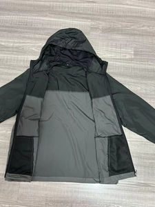 2025 haute qualité pluie coupe-vent veste hommes Sport léger imperméable à capuche Oem coupe-vent veste - Product Image 4