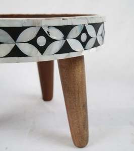 Support à gâteau élégant en nacre écologique, artisanal, avec taille et couleur personnalisables pour occasions spéciales - Product Image 6