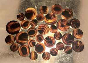 Top Ranked Black Buffalo Horn <b>Button</b> Black <b>Button</b> Blanks Ox Horn <b>Button</b> Blanks for Clothes Natural Buffalo by Aaliyan Impex - Product Image 6