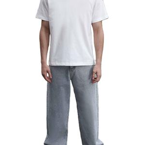 Pantalon en jean oversize pour homme en tissu respirant, style urbain, haute qualité, prix de gros - Product Image 5