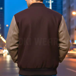 Chaqueta Universitaria Lisa al por Mayor, Chaqueta Universitaria Ligera a Precio Económico - Product Image 4