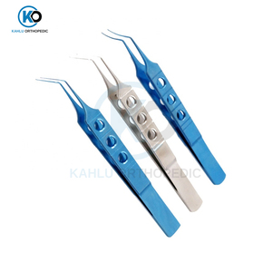 Instruments ophtalmiques orthopédiques KAHLU Pince à capsulorhexis à queue d'aronde en acier inoxydable Pince chirurgicale manuelle certifiée CE - Product Image 5