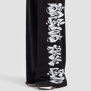 Pantalon de jogging surdimensionné personnalisé noir Streetwear personnalisé pantalon unisexe coupe décontractée pantalon de survêtement surdimensionné de haute qualité - Product Image 5