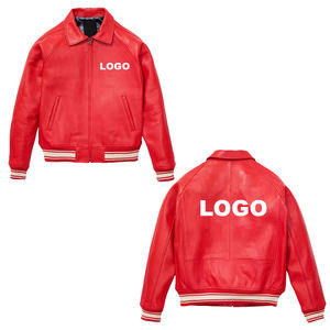 Chaqueta de Cuero Personalizada para Hombre, de Alta Calidad, Venta al por Mayor de Fábrica, Todos los Colores Disponibles para Invierno - Product Image 1