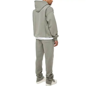 Vêtements de sport pour hommes en gros, taille plus, vêtements de sport d'extérieur, ensemble de survêtement pour hommes, ensemble 2 pièces, ensembles de sweat-shirts pour hommes, pantalon de survêtement, ensemble de sweat-shirts - Product Image 2
