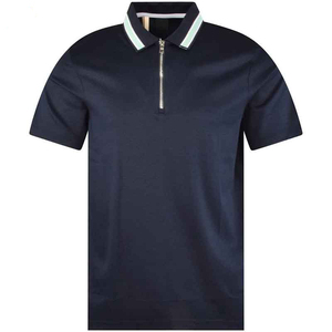 Polos Hommes Polo T-shirt Hommes Haute Qualité Taille Mixte Impression Personnalisée Broderie Logo Polo T-shirt - Product Image 3