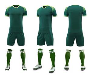 Tenue pour adultes vêtements de football de groupe personnalisés impression uniforme d'entraînement vêtements de sport chemises de football uniforme de vêtements de football maillot de football - Product Image 3