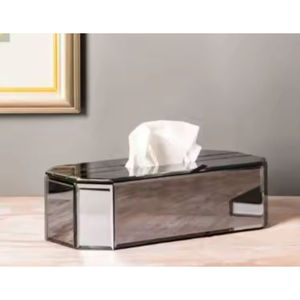 Fancy Hotel Ware Boîte à mouchoirs Porte-serviettes Conception admirable Porte-boîte à mouchoirs en métal pour la maison Table à manger Accessoires de cuisine - Product Image 5