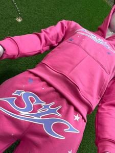 Survêtements pour hommes sur mesure de haute qualité en gros, survêtements pour hommes imprimés en 3D, survêtements 100% coton, service OEM - Product Image 3