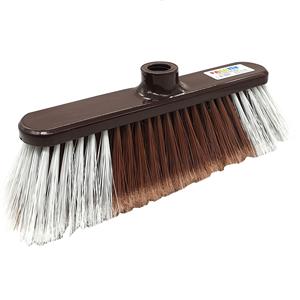 Balai de nettoyage manuel en plastique pour jardin, différentes couleurs, brosse à balayer le sol avec tête en PP, état neuf, vente en gros - Product Image 2