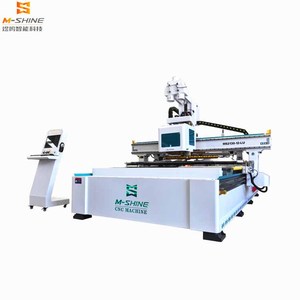 Tavolo di Lavoro Sottovuoto con Cambio Utensile Automatico a 4 Assi per Lavorazione del Legno, Mobili e Arredamento - Product Image 1