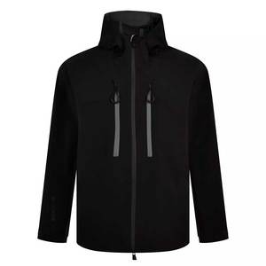 Uniforme de trabajo para senderismo al aire libre para hombres impermeable invierno cálido Softshell con cuello levantado ropa de lana para uso en interiores - Product Image 1