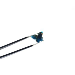 Briolette turquoise à facettes Pierre artisanale en forme de papillon en vrac - Product Image 5