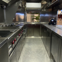 Remorque alimentaire entièrement équipée, chariot à café mobile, Piaggio Ape 50, boutique mobile, camping-car, camionnette à glaces, chariot bar mobile
