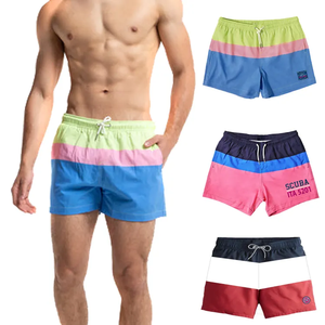 Pantalones cortos de verano de alta calidad para hombre, ropa de playa con bolsillos de forro de malla elástica de 4 vías, venta al por mayor, envío DDP impreso de talla grande - Product Image 1