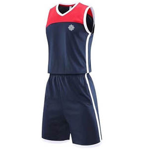Uniforme de basket-ball personnalisé uniforme de basket-ball 100% polyester uniforme de basket-ball pour hommes - Product Image 2