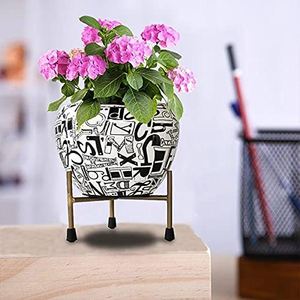 Top jardinières et pots à la mode finition décorative pour la maison et la décoration de mariage jardinières en métal décoration de plantes vertes - Product Image 4