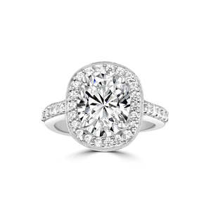 NOVAMART Fine Zarkan 925 <b>Silver</b> American Diamond <b>Solitaire</b> <b>Ring</b> Elegant and Luxurious Jewelry Wholesale Export - Product Image 2