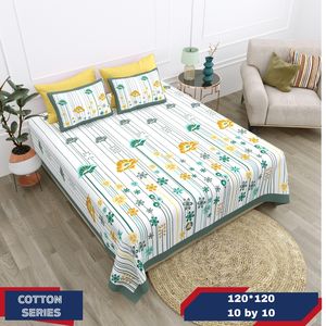 Juego de Sábanas de Lujo de 2 Piezas Tamaño King, Color Azul, Juego de Sábanas de Lujo de 4 Piezas de Poliéster y Algodón, Juego de Sábanas de Algodón Tamaño King y Queen - Product Image 5