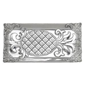 Plateau de service en acier inoxydable fini argent de première classe avec poignée en fonte bien poli pour les hôtels Plateau en métal décoratif à usage domestique - Product Image 5