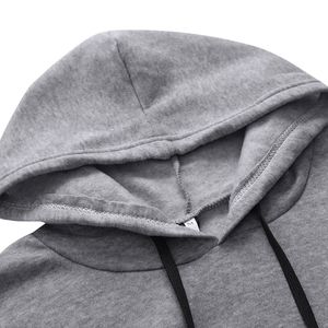 Sweat à capuche Streetwear avec logo personnalisé | Pull surdimensionné en coton 100% | Sweat à capuche court lourd 400 600GSM pour hommes Vente en gros OEM - Product Image 3