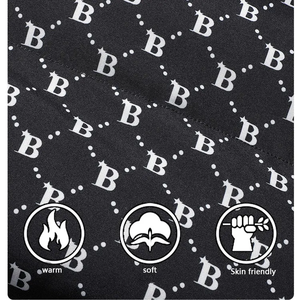 Personalizado de alta calidad de lona de cuello alto de gran tamaño de invierno grueso Cálido impermeable a prueba de viento chaqueta Varsity de los hombres - Product Image 4