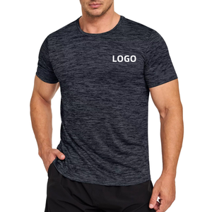 2025 Men's Round Neck Fitness Gym <b>T</b>-<b>Shirt</b> 100% Cotton <b>Muscle</b> Training Workout <b>T</b>-<b>Shirt</b> Oversized <b>Fit</b> Printed Pattern - Product Image 5