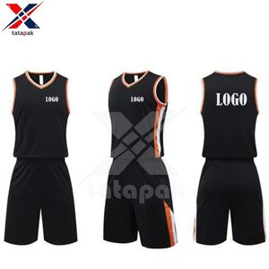 2025 Design élégant basket-ball Jersey ensembles grande taille été 100% Polyester unisexe adultes uniforme en gros usine directe - Product Image 6