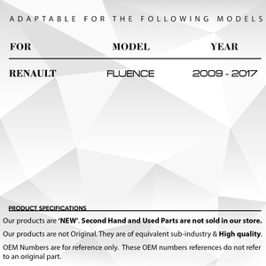 Support de pare-chocs avant pour Renault Fluence - Product Image 2