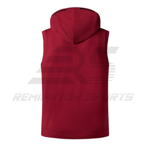 Best Selling Lightweight Sleeveless Men Gym Hoodie Breathable Material Quick Dry Men Gym Hoodie for Men - Product Image 6