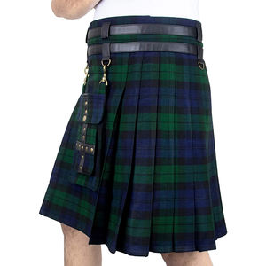Logo personnalisé Tartan moderne Nouveau style de kilt à tartan de qualité kilt à tartan fait à la main Design original - Product Image 5