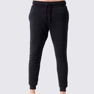 ชุดวอร์มผู้ชายสำหรับฤดูหนาว ผ้าโพลีเอสเตอร์/คอตตอน เสื้อฮู้ดดี้เรียบง่ายและกางเกงขายาว ชุด 2 ชิ้น - Product Image 6