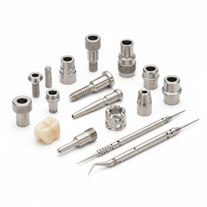 CNC-Bearbeitung Titan-Kraftstoff filter CNC-Dreh-und Fräs bearbeitungs teile Kunden spezifische Schweizer Schrauben bearbeitung Medizinische Implantate - Product Image 2